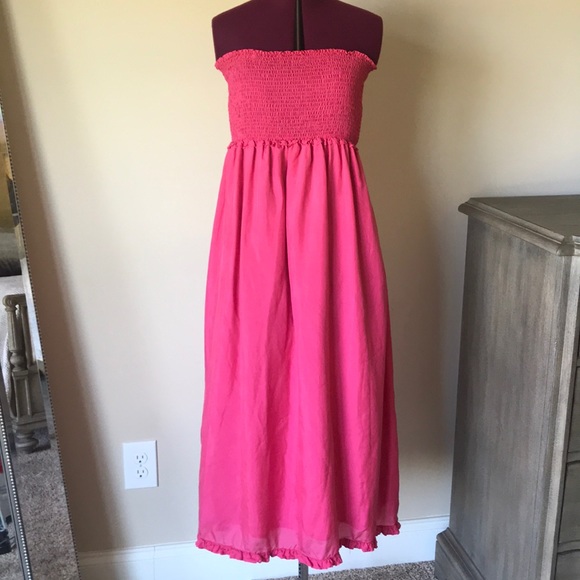 J. Crew Pink Midi Dress - Picture 3 of 8